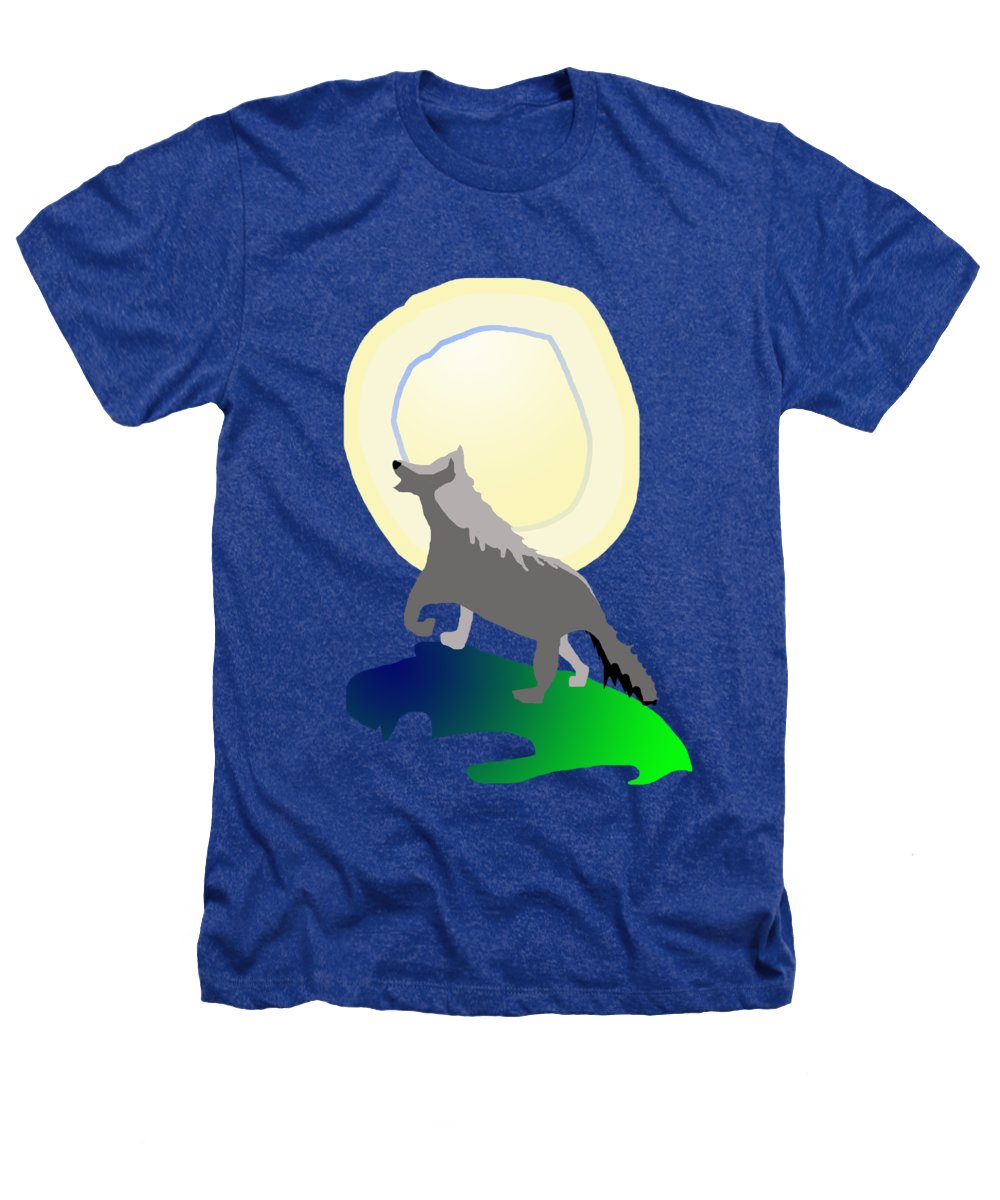 Wolf Moon - Heathers T-Shirt