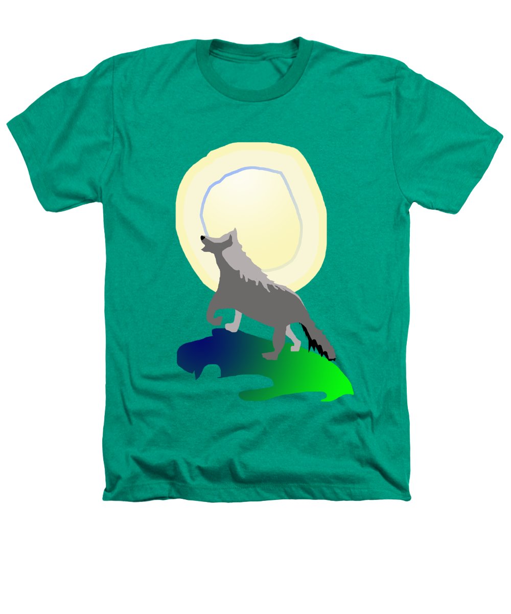 Wolf Moon - Heathers T-Shirt