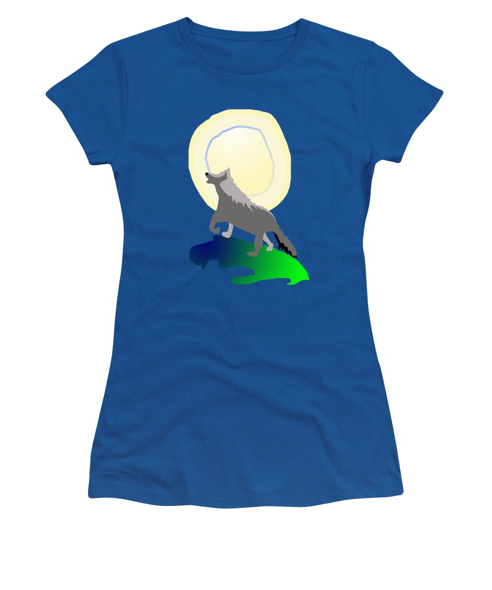 Wolf Moon - Women's T-Shirt