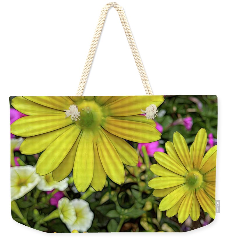 Yellow Daisy Garden - Weekender Tote Bag