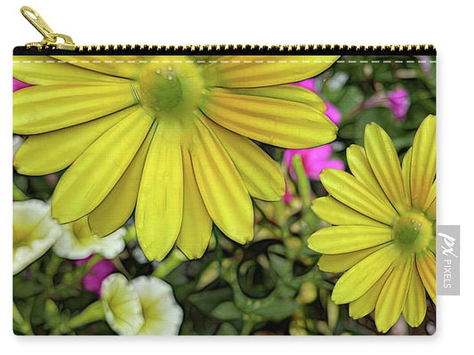 Yellow Daisy Garden - Carry-All Pouch