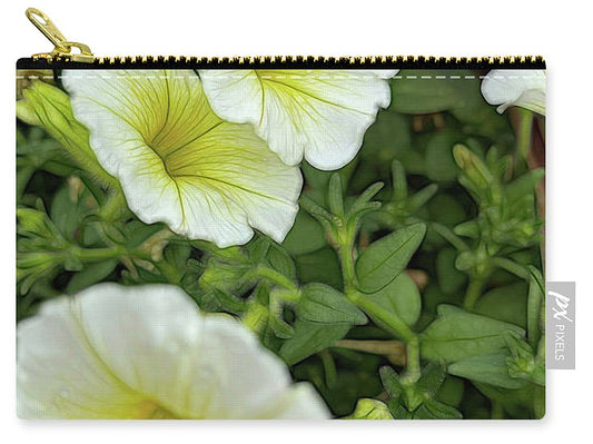 Yellow Petunias - Carry-All Pouch